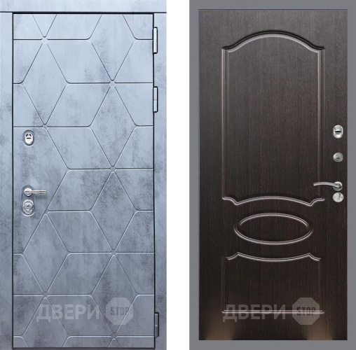 Входная металлическая Дверь Рекс (REX) 28 FL-128 Венге светлый в Жуковский