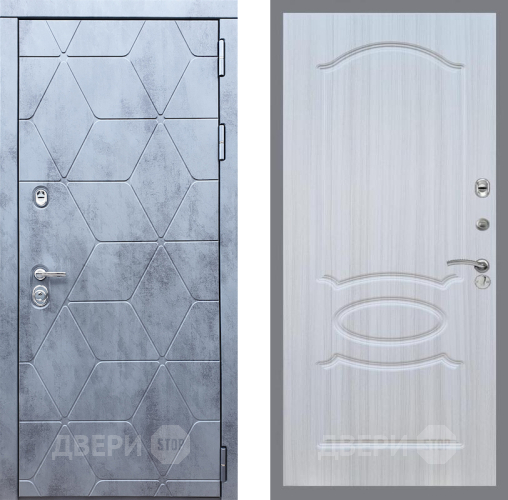 Входная металлическая Дверь Рекс (REX) 28 FL-128 Сандал белый в Жуковский