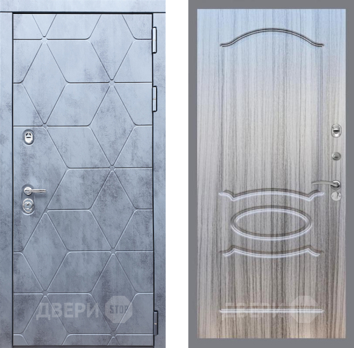 Входная металлическая Дверь Рекс (REX) 28 FL-128 Сандал грей в Жуковский