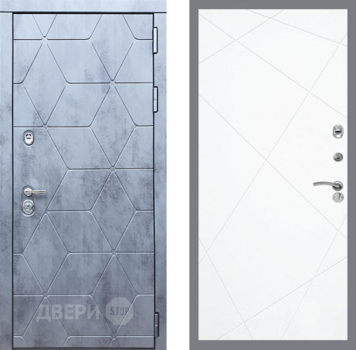Входная металлическая Дверь Рекс (REX) 28 FL-291 Силк Сноу в Жуковский