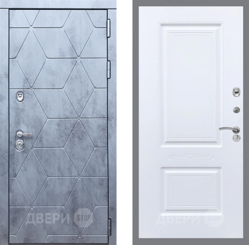 Входная металлическая Дверь Рекс (REX) 28 Смальта Силк Сноу в Жуковский