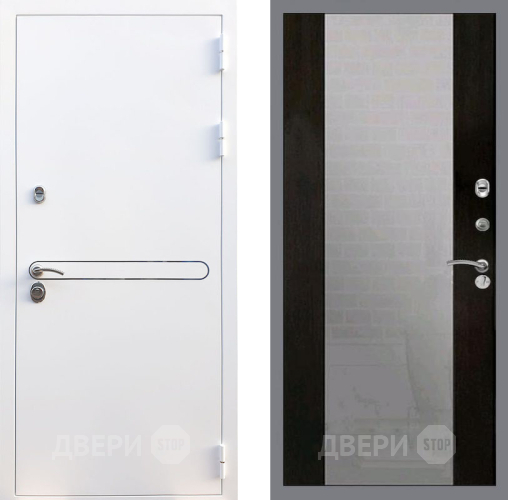 Входная металлическая Дверь Рекс (REX) 27 СБ-16 Зеркало Венге в Жуковский