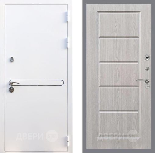 Входная металлическая Дверь Рекс (REX) 27 FL-39 Беленый дуб в Жуковский