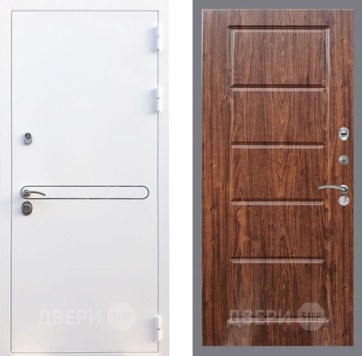 Дверь Рекс (REX) 27 FL-39 орех тисненый в Жуковский