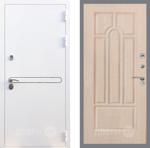 Входная металлическая Дверь Рекс (REX) 27 FL-58 Беленый дуб в Жуковский