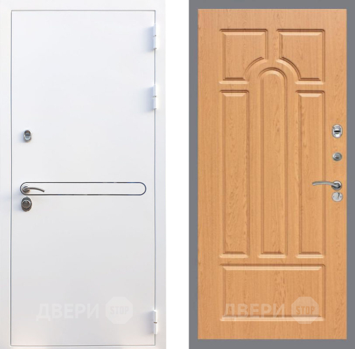 Входная металлическая Дверь Рекс (REX) 27 FL-58 Дуб в Жуковский