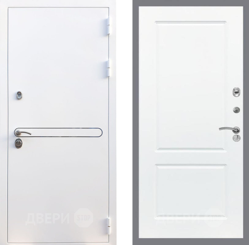 Входная металлическая Дверь Рекс (REX) 27 FL-117 Силк Сноу в Жуковский