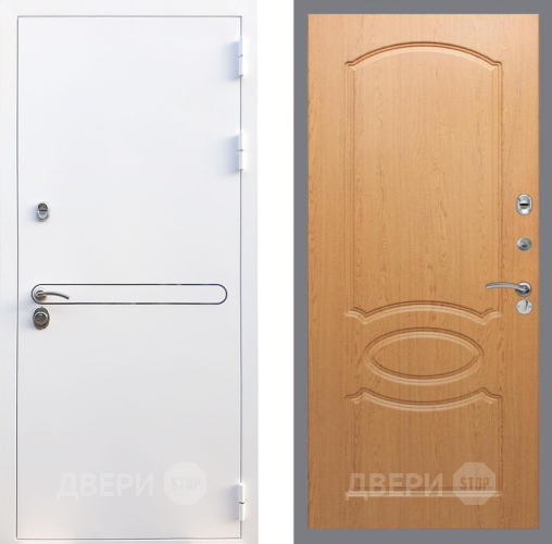 Входная металлическая Дверь Рекс (REX) 27 FL-128 Дуб в Жуковский