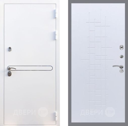 Входная металлическая Дверь Рекс (REX) 27 FL-289 Белый ясень в Жуковский