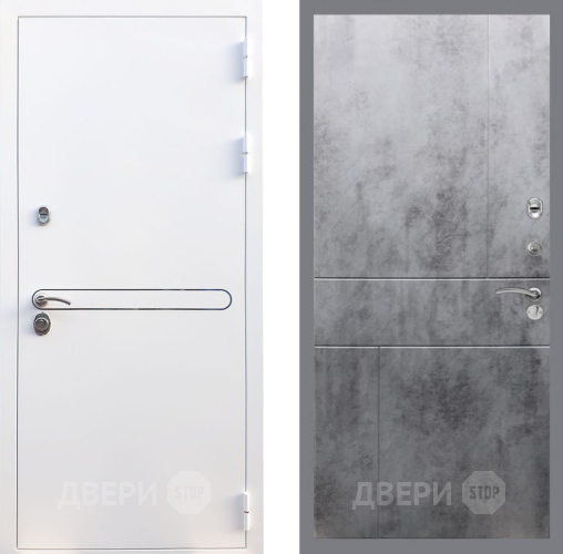 Входная металлическая Дверь Рекс (REX) 27 FL-290 Бетон темный в Жуковский