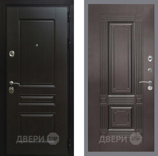 Входная металлическая Дверь Рекс (REX) Премиум-Н FL-2 Венге в Жуковский