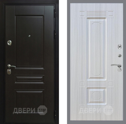 Входная металлическая Дверь Рекс (REX) Премиум-Н FL-2 Сандал белый в Жуковский