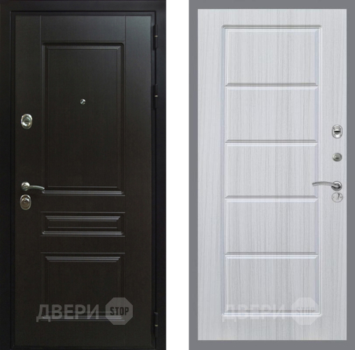 Входная металлическая Дверь Рекс (REX) Премиум-Н FL-39 Сандал белый в Жуковский