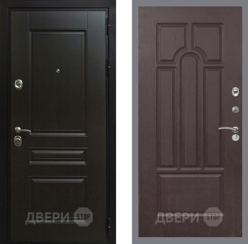 Входная металлическая Дверь Рекс (REX) Премиум-Н FL-58 Венге в Жуковский