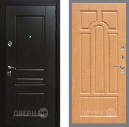 Входная металлическая Дверь Рекс (REX) Премиум-Н FL-58 Дуб в Жуковский
