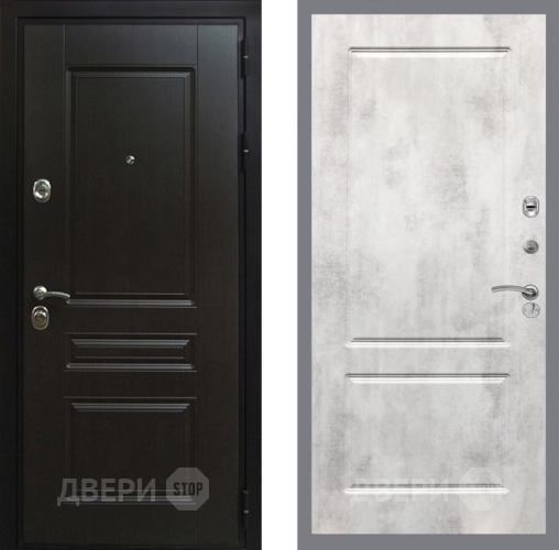 Входная металлическая Дверь Рекс (REX) Премиум-Н FL-117 Бетон светлый в Жуковский