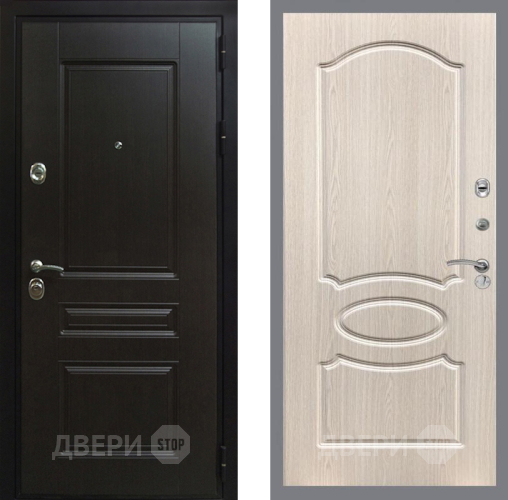 Дверь Рекс (REX) Премиум-Н FL-128 Беленый дуб в Жуковский