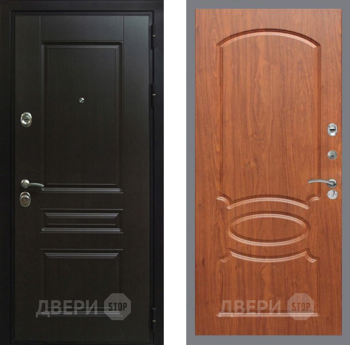 Входная металлическая Дверь Рекс (REX) Премиум-Н FL-128 Морёная берёза в Жуковский