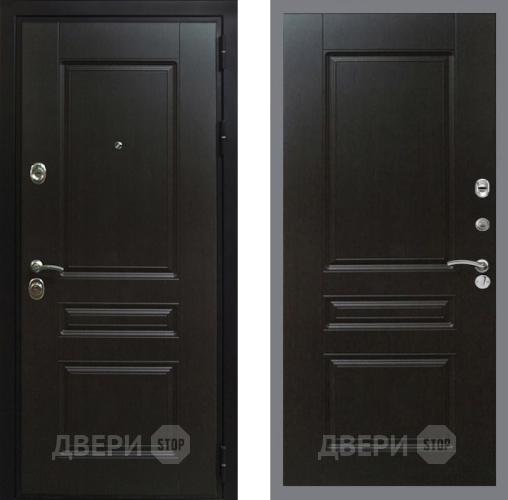 Входная металлическая Дверь Рекс (REX) Премиум-Н FL-243 Венге в Жуковский