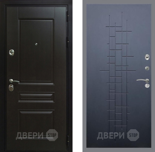 Входная металлическая Дверь Рекс (REX) Премиум-Н FL-289 Ясень черный в Жуковский