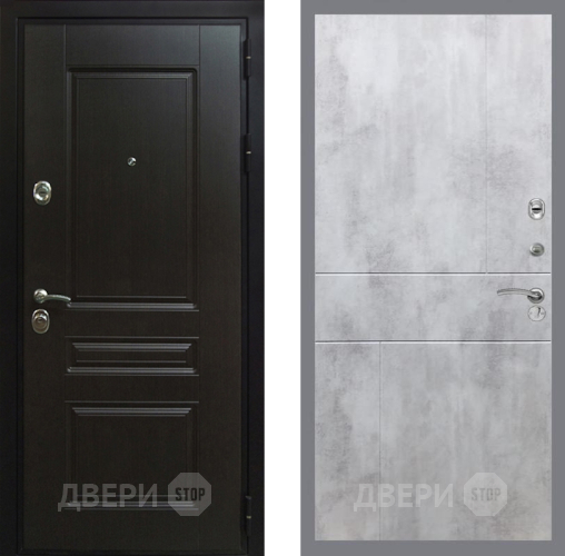 Входная металлическая Дверь Рекс (REX) Премиум-Н FL-290 Бетон светлый в Жуковский