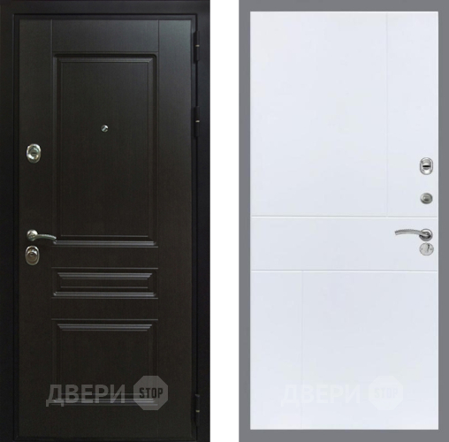 Входная металлическая Дверь Рекс (REX) Премиум-Н FL-290 Силк Сноу в Жуковский