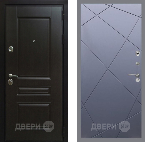 Входная металлическая Дверь Рекс (REX) Премиум-Н FL-291 Силк титан в Жуковский
