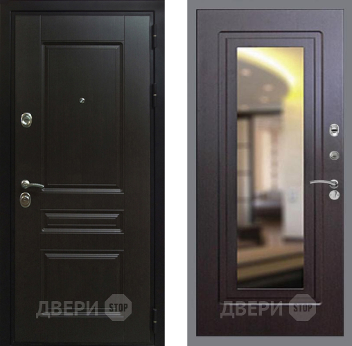 Входная металлическая Дверь Рекс (REX) Премиум-Н FLZ-120 Венге в Жуковский