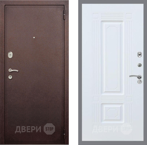 Дверь Рекс (REX) 2 Медный Антик FL-2 Силк Сноу в Жуковский