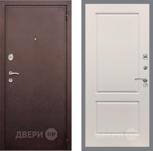 Входная металлическая Дверь Рекс (REX) 2 Медный Антик FL-117 Шампань в Жуковский