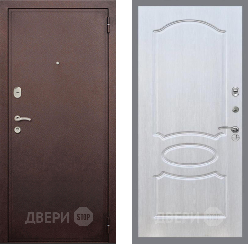 Дверь Рекс (REX) 2 Медный Антик FL-128 Лиственница беж в Жуковский