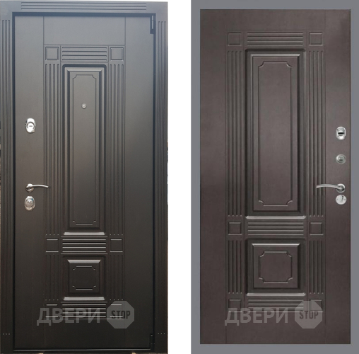 Входная металлическая Дверь Рекс (REX) 9 FL-2 Венге в Жуковский