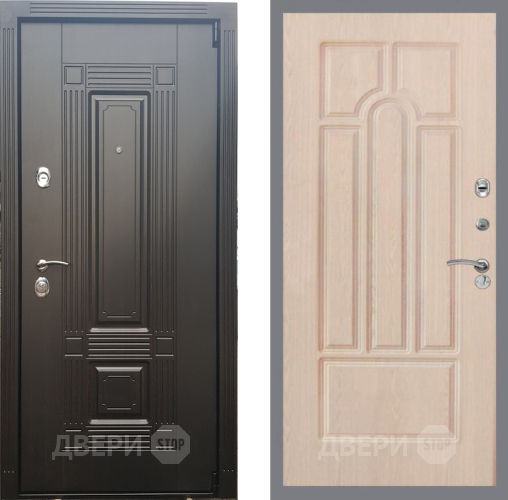 Входная металлическая Дверь Рекс (REX) 9 FL-58 Беленый дуб в Жуковский