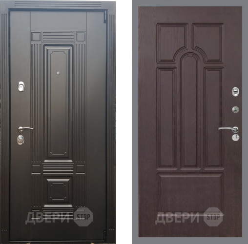 Входная металлическая Дверь Рекс (REX) 9 FL-58 Венге в Жуковский