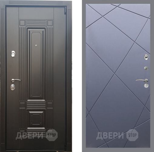 Входная металлическая Дверь Рекс (REX) 9 FL-291 Силк титан в Жуковский