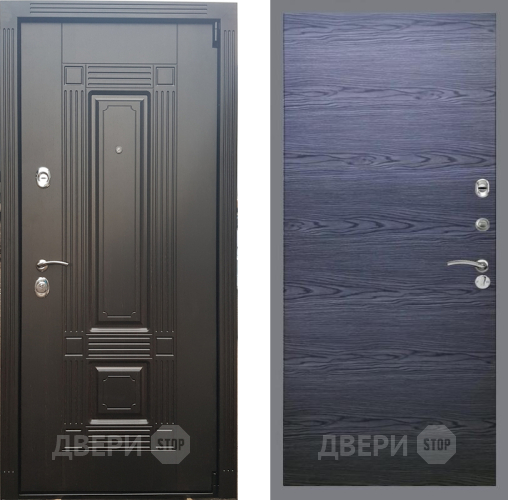 Дверь Рекс (REX) 9 GL Дуб тангенальный черный в Жуковский