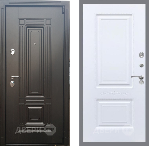 Входная металлическая Дверь Рекс (REX) 9 Смальта Силк Сноу в Жуковский