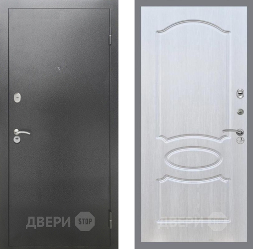 Дверь Рекс (REX) 2А Серебро Антик FL-128 Лиственница беж в Жуковский