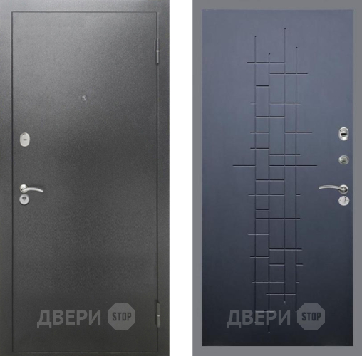 Дверь Рекс (REX) 2А Серебро Антик FL-289 Ясень черный в Жуковский