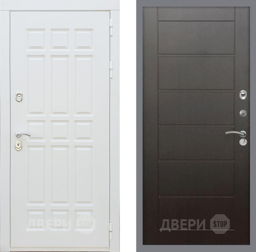 Дверь Рекс (REX) 8 Силк Сноу Сити Венге в Жуковский