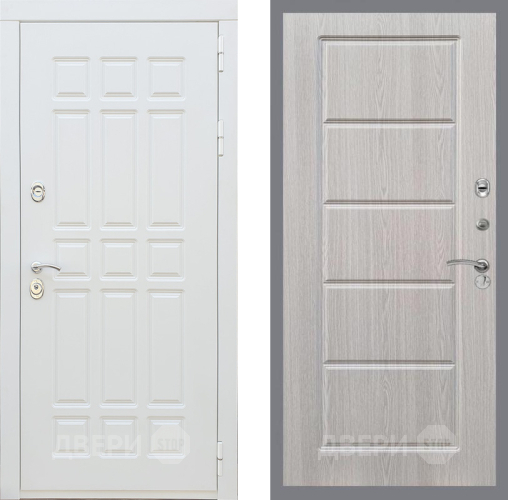 Дверь Рекс (REX) 8 Силк Сноу FL-39 Беленый дуб в Жуковский