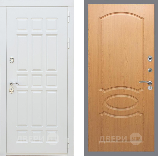 Дверь Рекс (REX) 8 Силк Сноу FL-128 Дуб в Жуковский