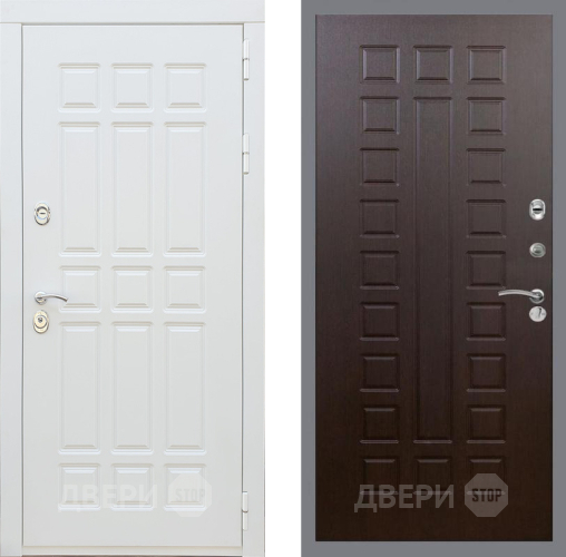 Дверь Рекс (REX) 8 Силк Сноу FL-183 Венге в Жуковский