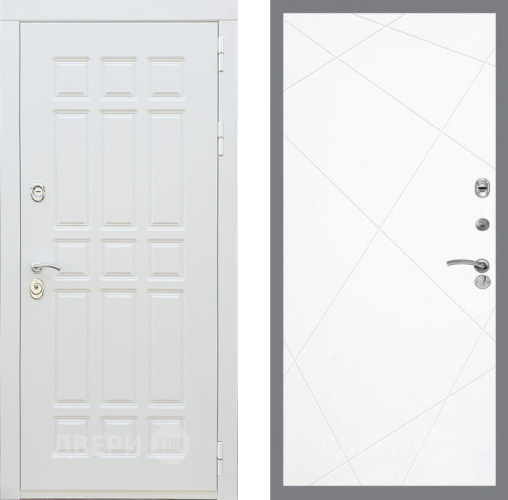 Дверь Рекс (REX) 8 Силк Сноу FL-291 Силк Сноу в Жуковский
