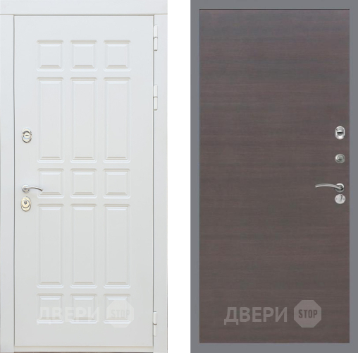 Дверь Рекс (REX) 8 Силк Сноу GL венге поперечный в Жуковский