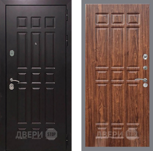 Входная металлическая Дверь Рекс (REX) 8 FL-33 орех тисненый в Жуковский