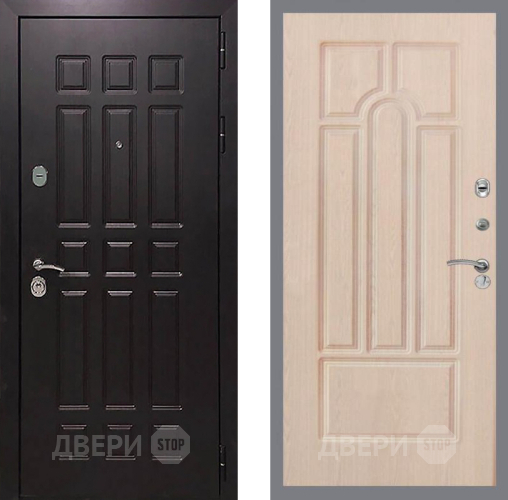 Входная металлическая Дверь Рекс (REX) 8 FL-58 Беленый дуб в Жуковский
