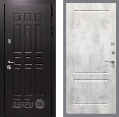 Входная металлическая Дверь Рекс (REX) 8 FL-117 Бетон светлый в Жуковский