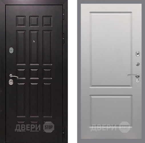 Входная металлическая Дверь Рекс (REX) 8 FL-117 Грей софт в Жуковский