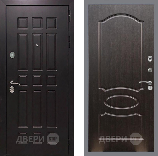 Входная металлическая Дверь Рекс (REX) 8 FL-128 Венге светлый в Жуковский